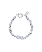 Uncut Silver Bracelet Jewellery - Silver