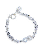 Uncut Silver Bracelet Jewellery - Silver