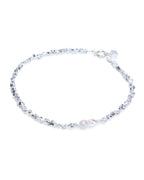 Uncut Silver Choker Jewellery - Silver