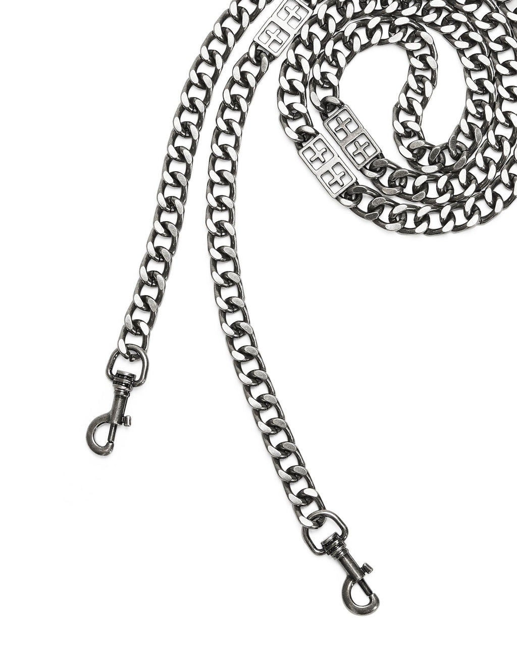 1999 Signature Chain Strap Antique Silver Accessories - Silver