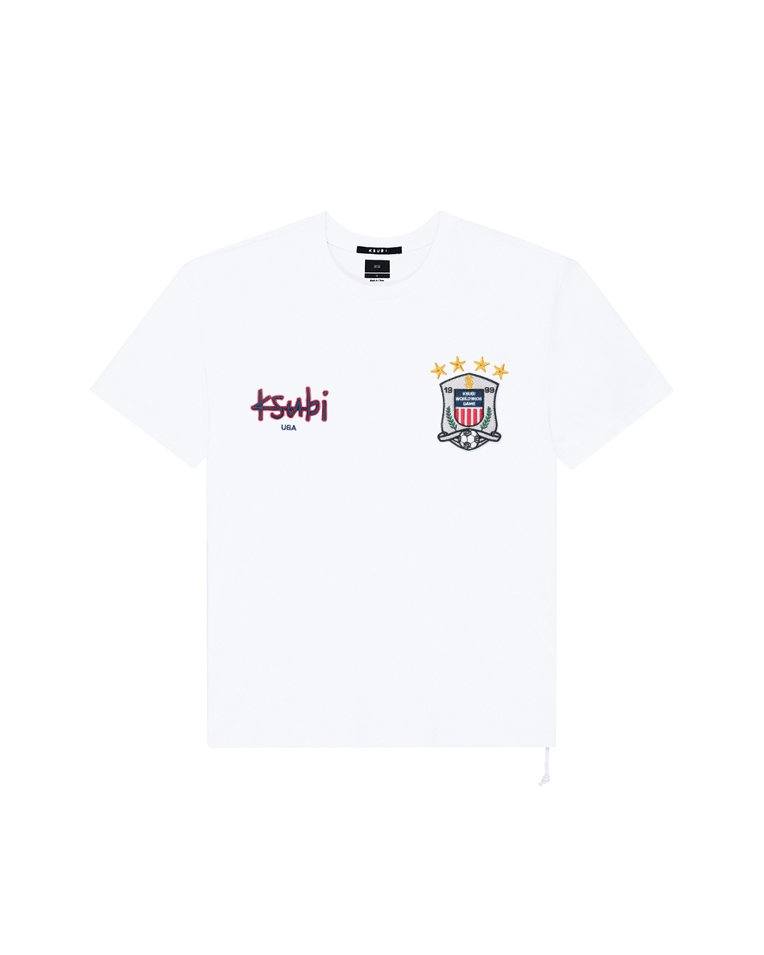 Mens Usa Ekcess Ss Tee Tru White Oversized Tees - White