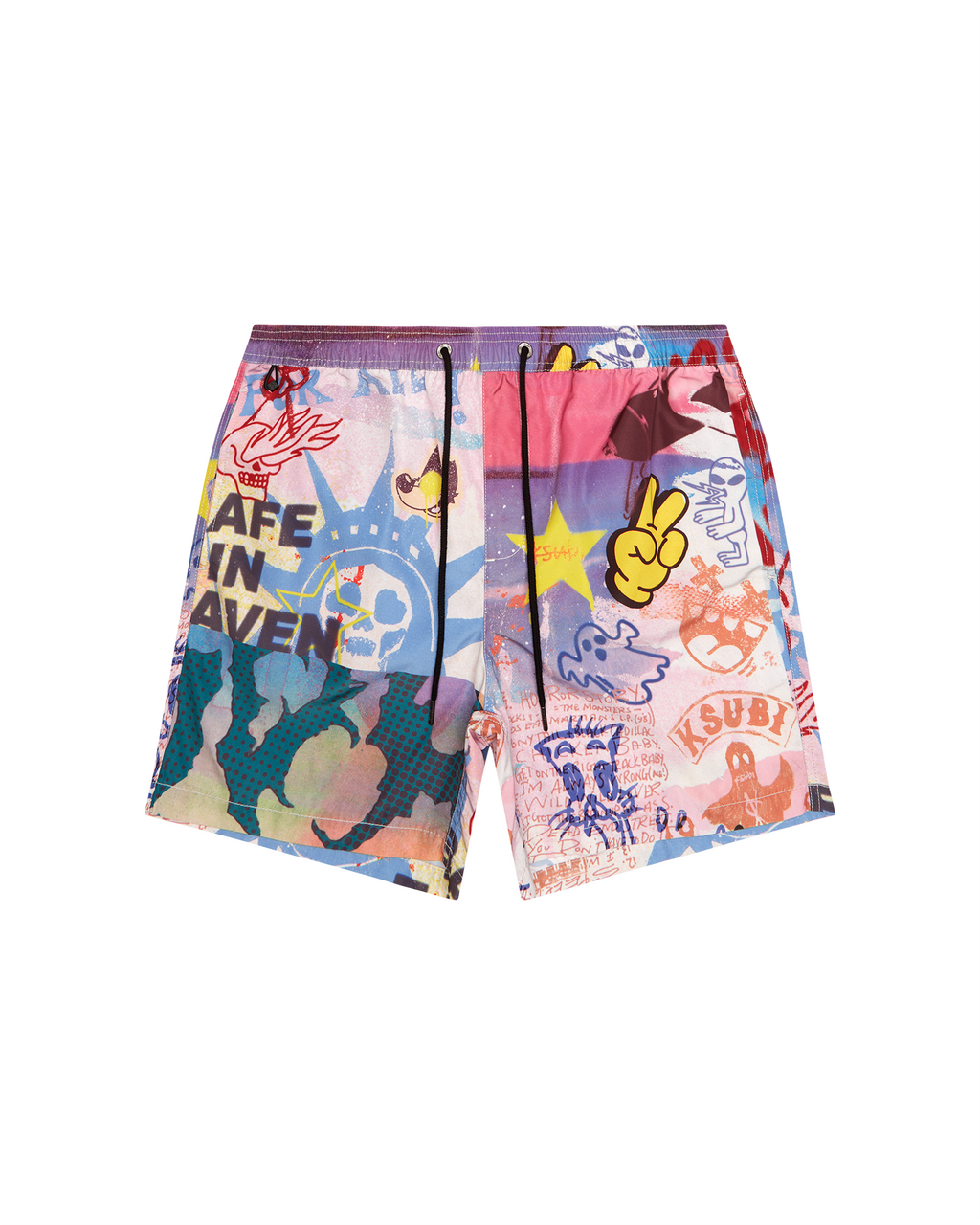 Mens Vandals Boardshort Multi Regular Walkshorts - Multi Colour
