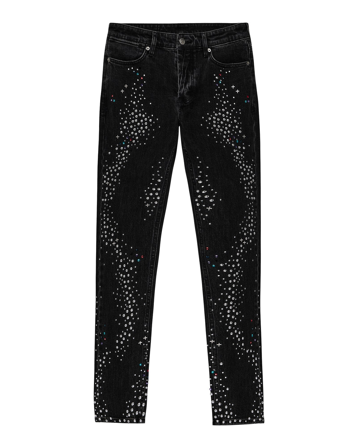 Mens Van Winkle Renaissance Skinny Denim Jeans - Black