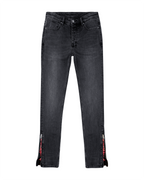 Mens Van Winkle Angst Chamber Skinny Denim Jeans - Black