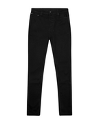 Mens Van Winkle Black Rebel Skinny Denim Jeans - Black