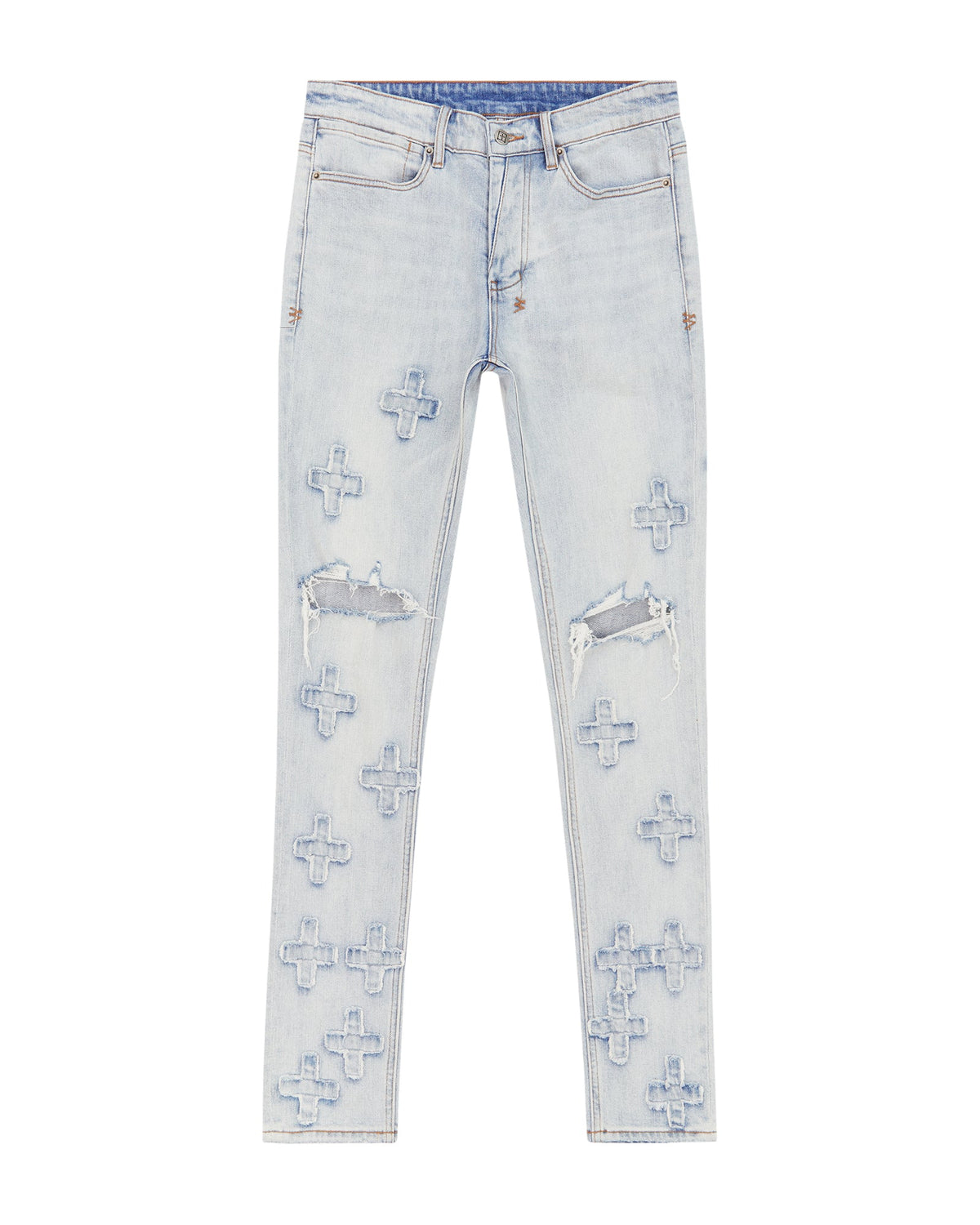 Mens Van Winkle Kraftwerk Skinny Denim Jeans - Denim