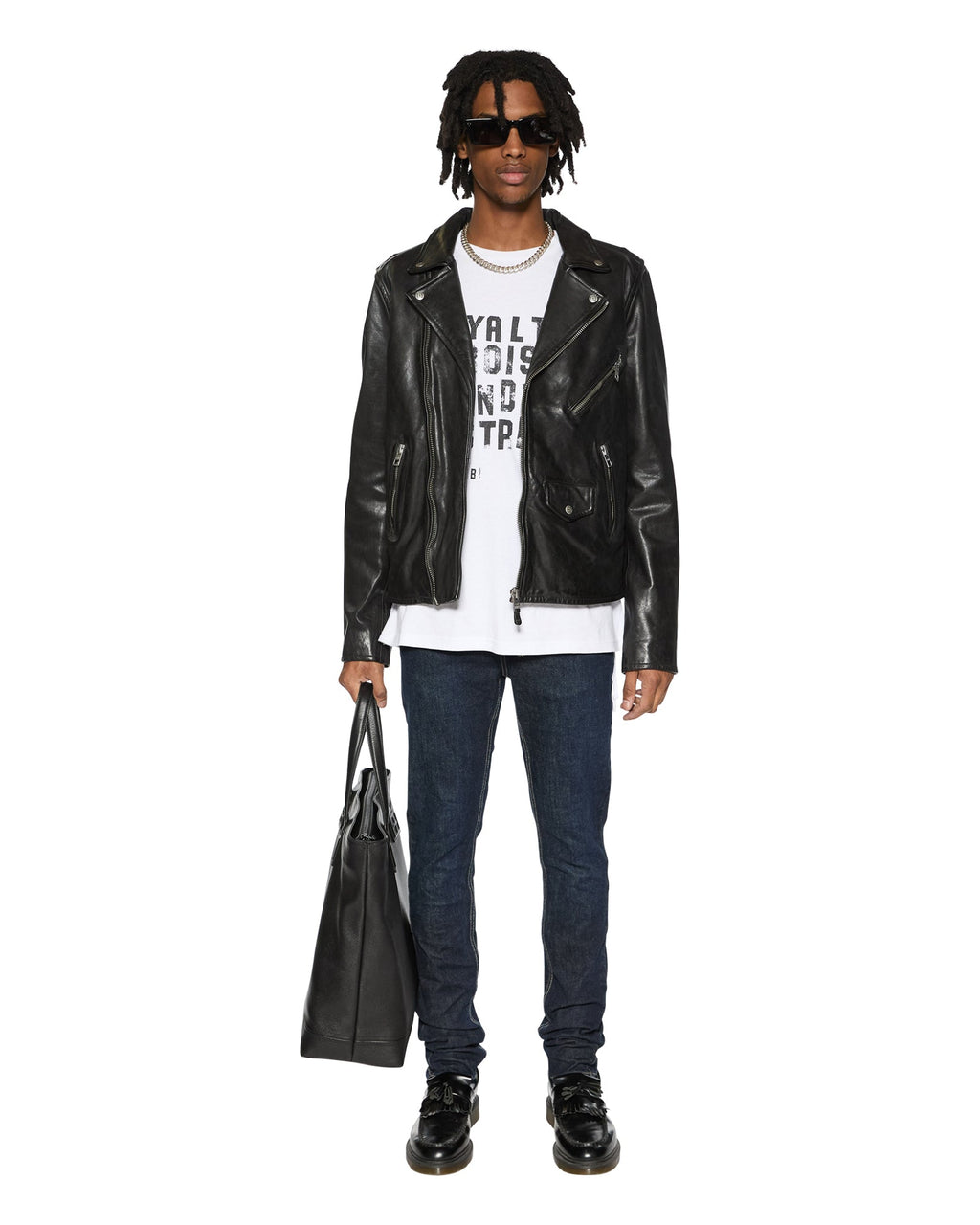 Mens Van Winkle Rinsed Skinny Denim Jeans - Denim