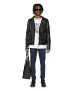 Mens Van Winkle Rinsed Skinny Denim Jeans - Denim