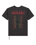Mens Venom Ekcess Ss Tee Faded Black Oversized Tees - Black