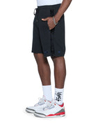 Mens 4x4 Luxe Synthesis Trak Short Cobalt Black Regular Walkshorts - Black
