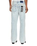 Mens Bronko Paragon Kraft Bootcut Denim Jeans - Denim