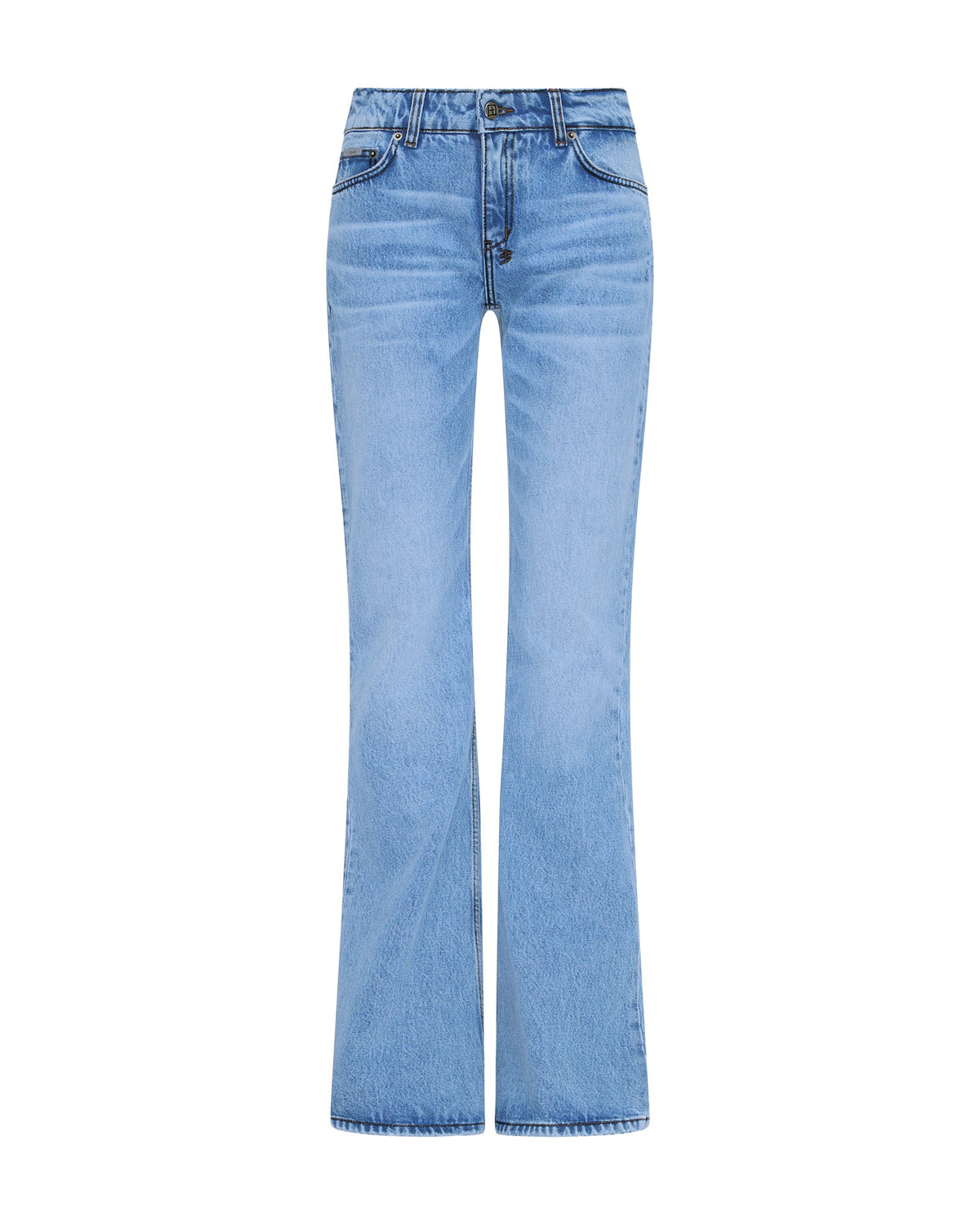 Womens Soho Lo Mercer Blue Bootcut Denim Jeans - Denim