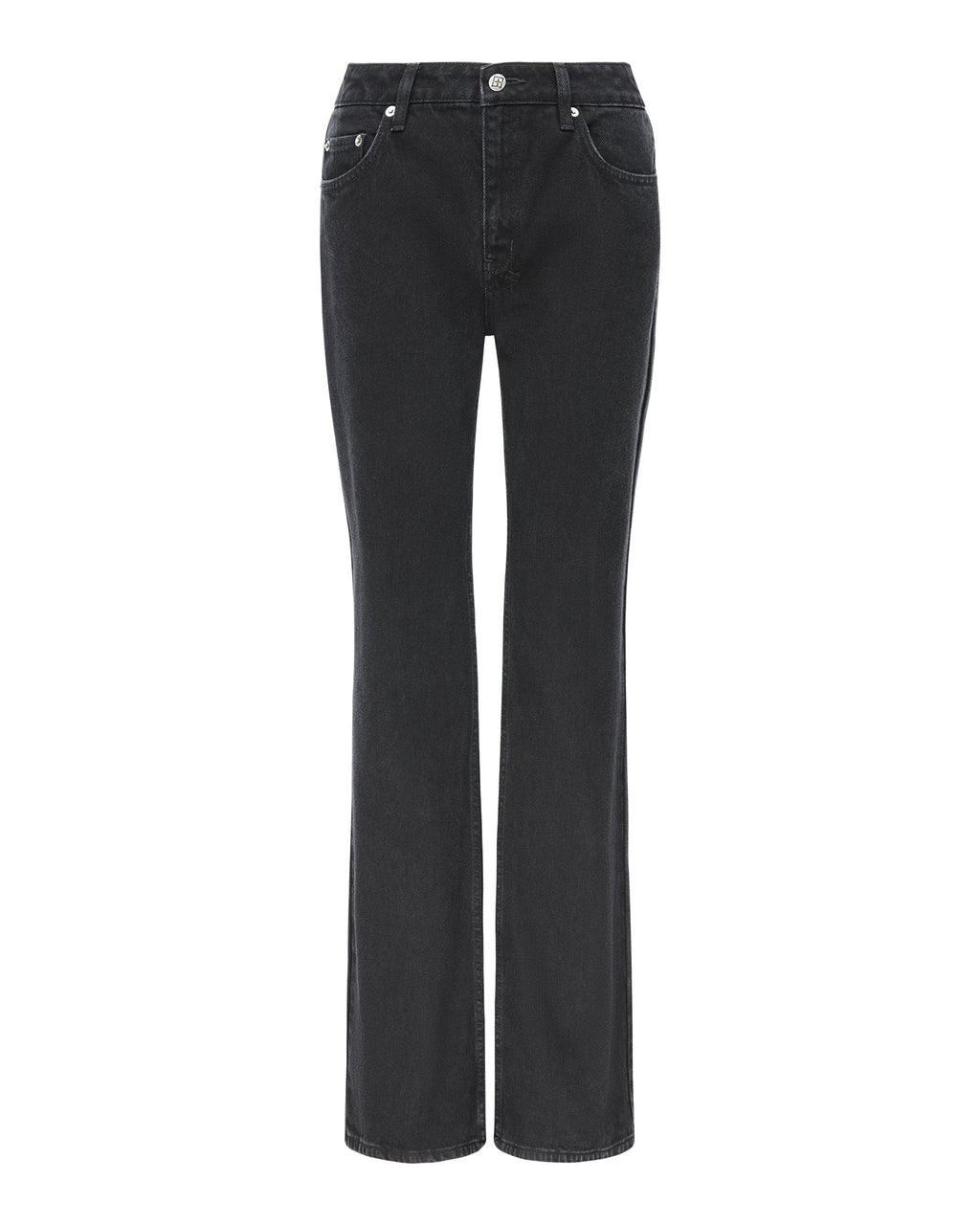 Womens Soho Lo Jet Black Bootcut Denim Jeans - Black