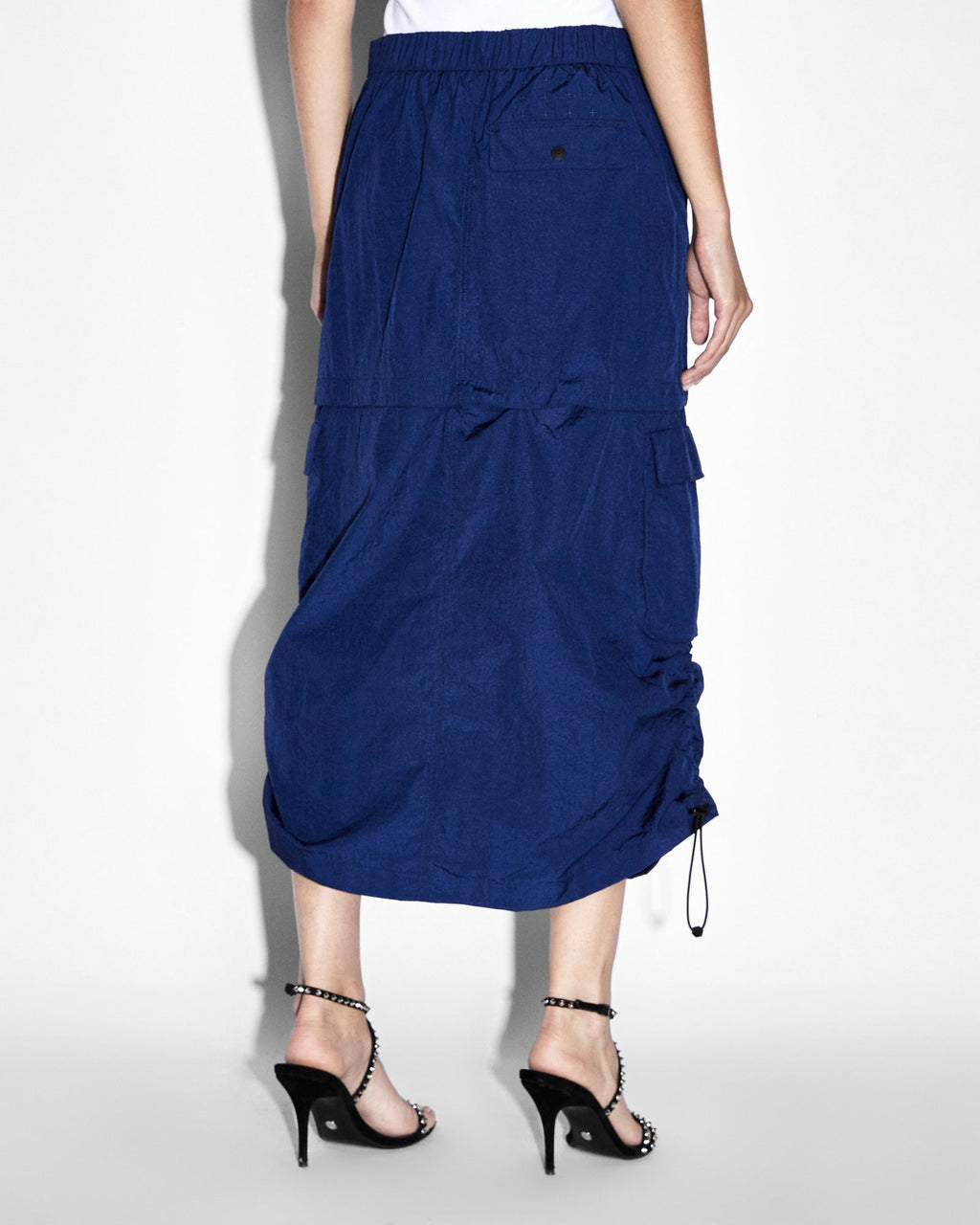 Womens Connekt Skirt Midnight Relaxed Skirts - Navy