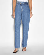 Womens Relax Jean Heritage Relaxed Denim Jeans - Denim