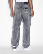 Mens Anti K Krete Relaxed Denim Jeans - Grey