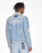 Mens Classic Jacket Heritage Repair Regular Jackets - Denim