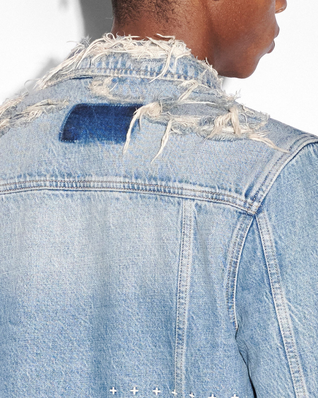 Mens Classic Jacket Heritage Repair Regular Jackets - Denim
