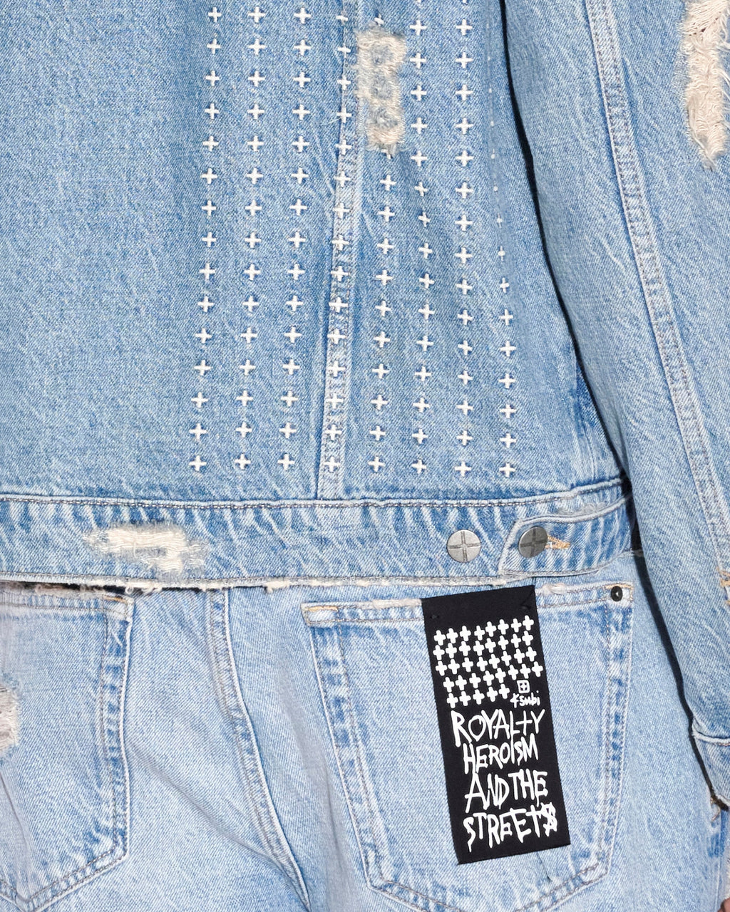Mens Classic Jacket Heritage Repair Regular Jackets - Denim