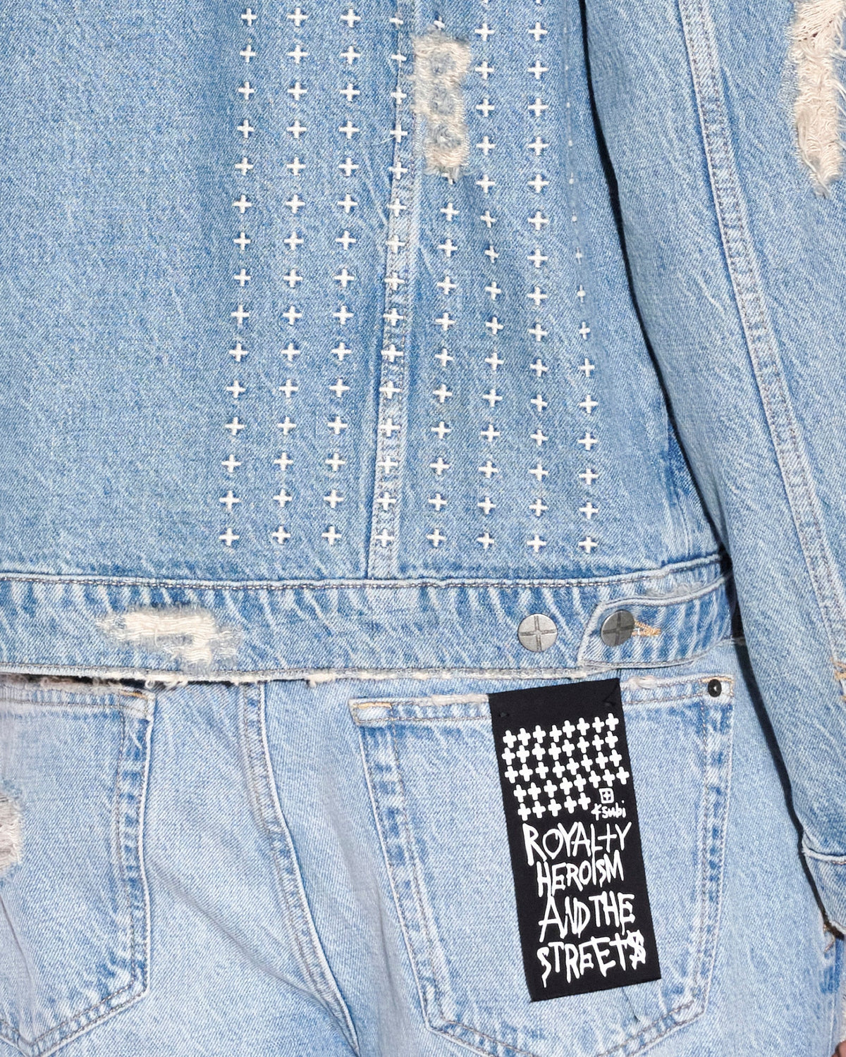 Mens Classic Jacket Heritage Repair Regular Jackets - Denim