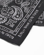 Ghosted Bandana Black/white Accessories - Black