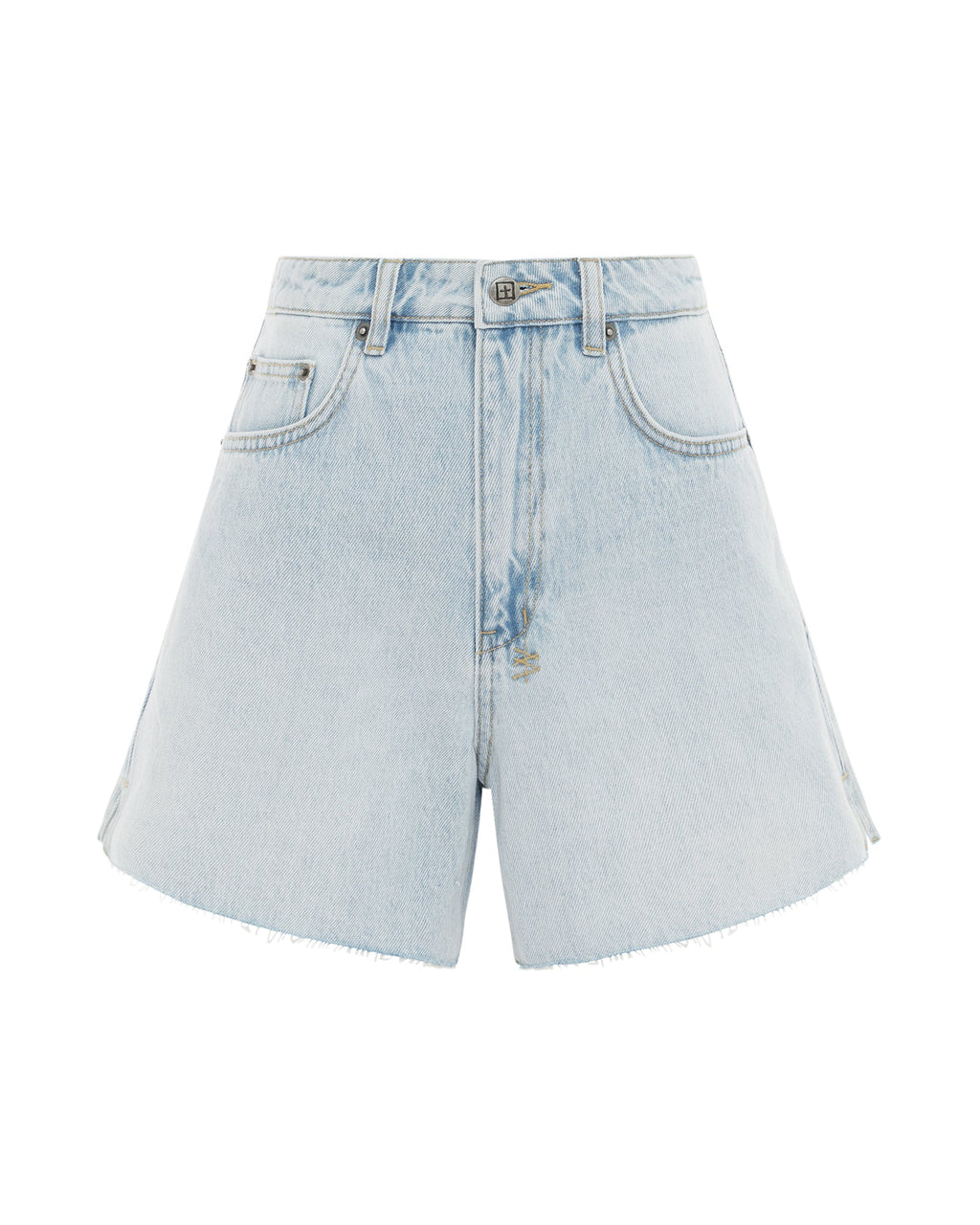 Womens Rise N Hi Drift Fitted Walkshorts - Denim