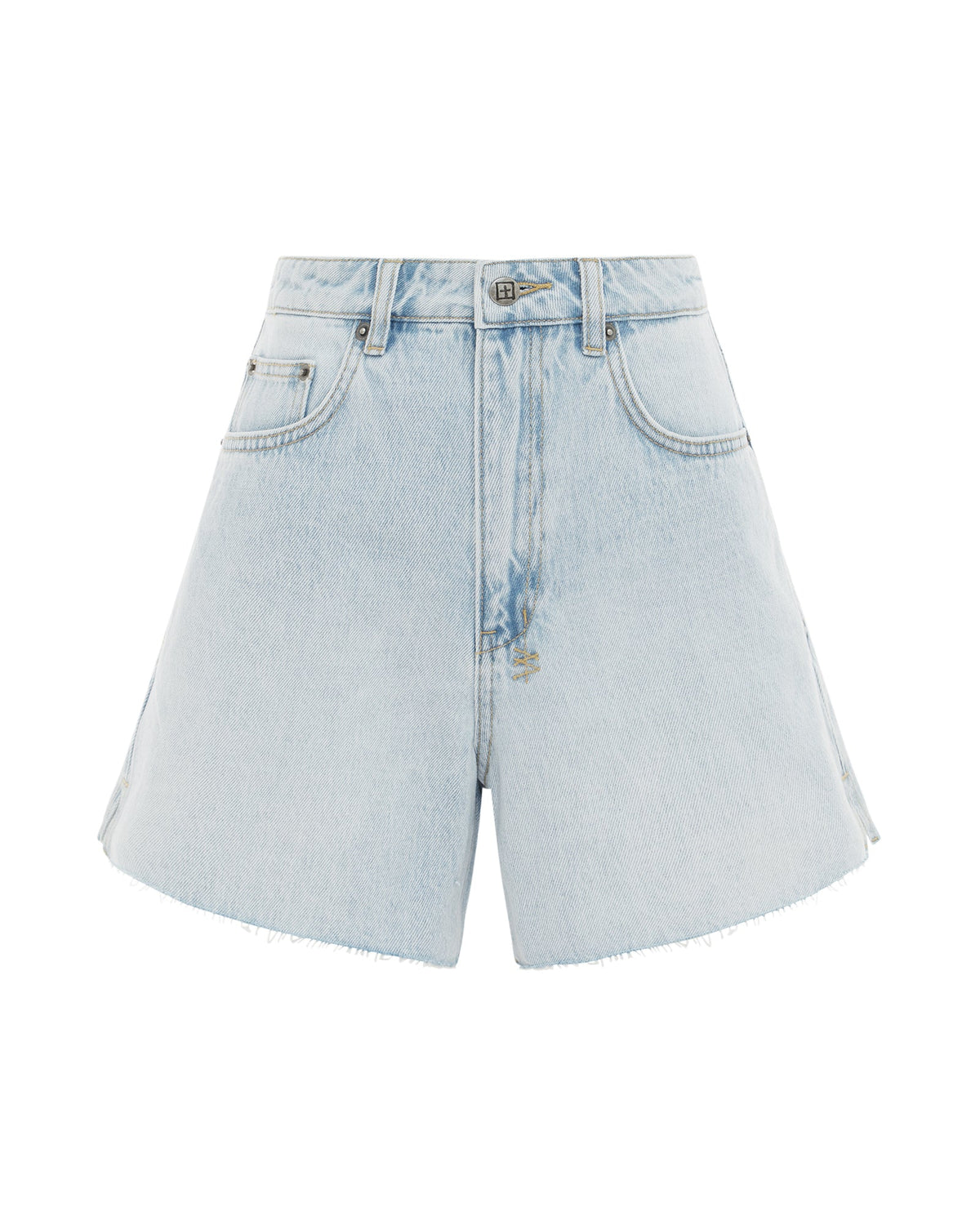 Womens Rise N Hi Drift Fitted Walkshorts - Denim