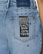 Womens Relax Jean Chroma Relaxed Denim Jeans - Denim