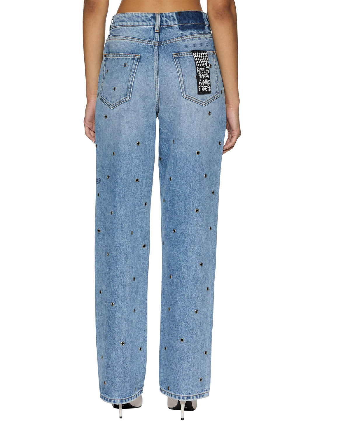 Womens Relax Jean Chroma Relaxed Denim Jeans - Denim