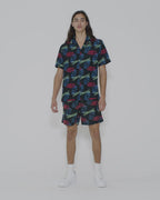 Mens Glow Boardshort Multi Regular Walkshorts - Multi Colour