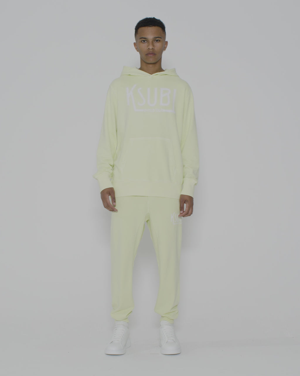 Mens Ticket Restore Trak Acid Slim Pants - Green