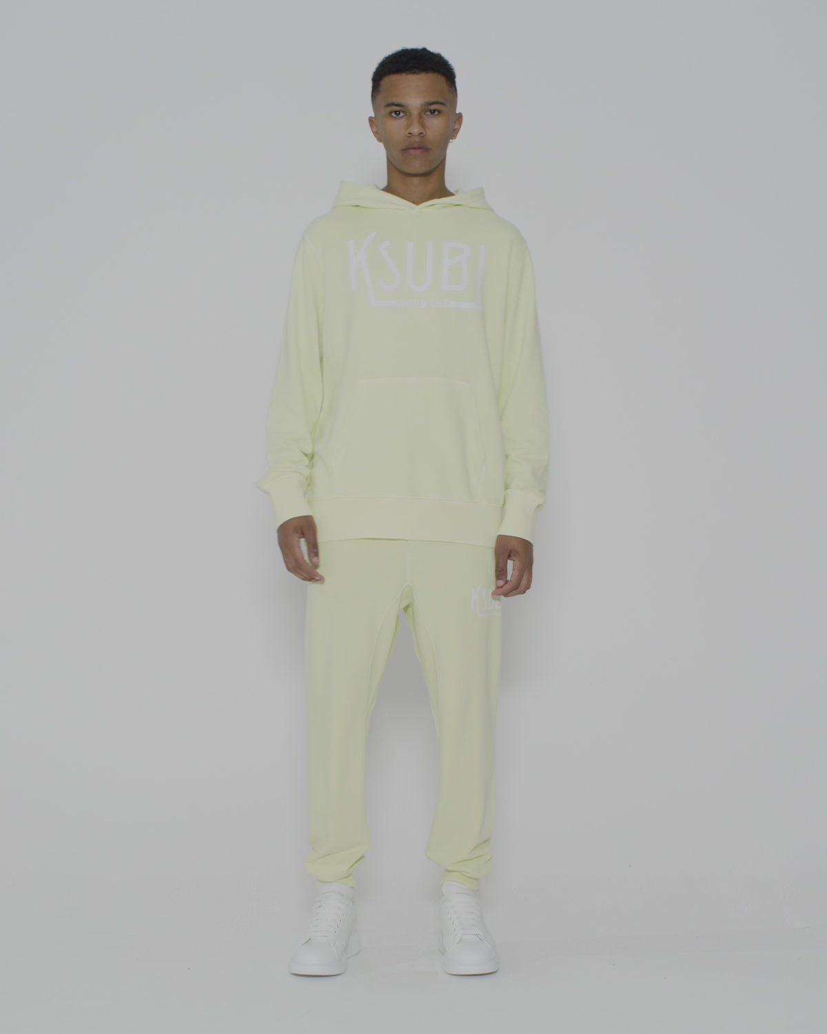 Mens Ticket Restore Trak Acid Slim Pants - Green