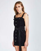 Womens Deejay Dress Venom Dresses - Black