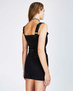 Womens Deejay Dress Venom Dresses - Black