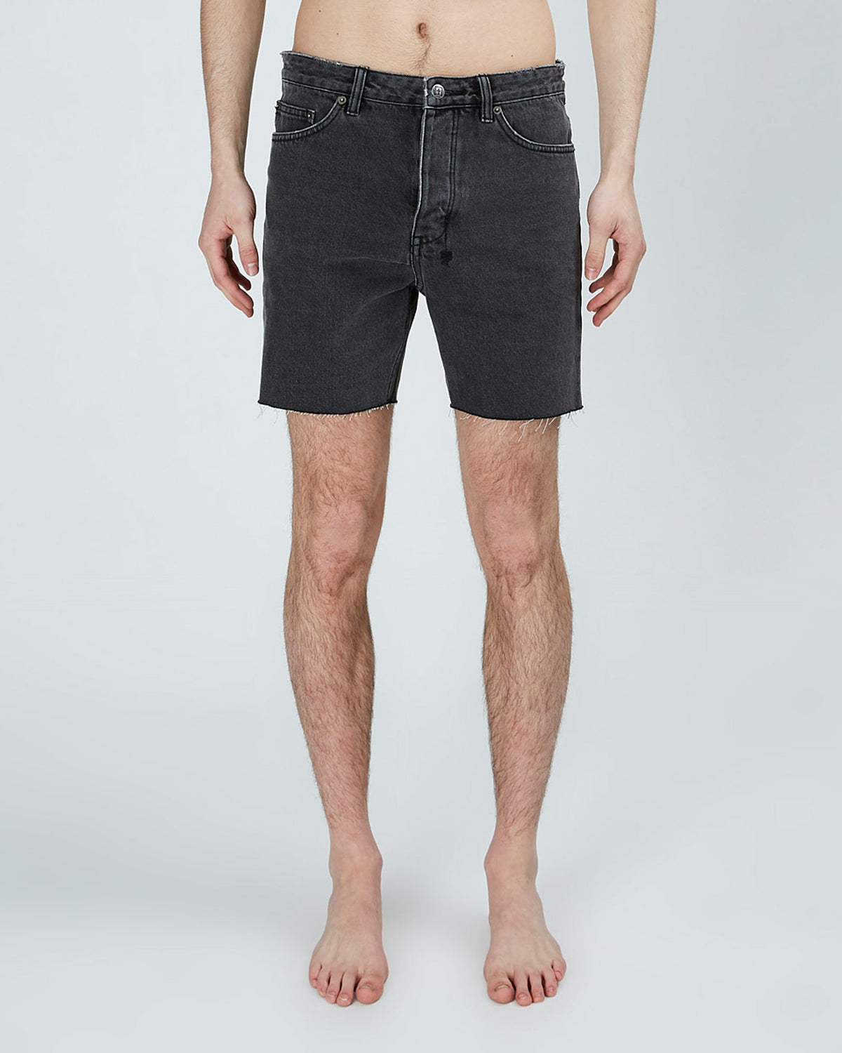 Mens Dagger Dan Short Cement Slim Walkshorts - Grey